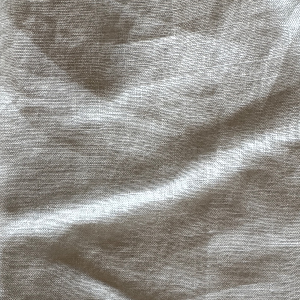 Eileen Fisher linen white flare midi A-Line Women's Skirt NWOT SMALL - Picture 2 of 6